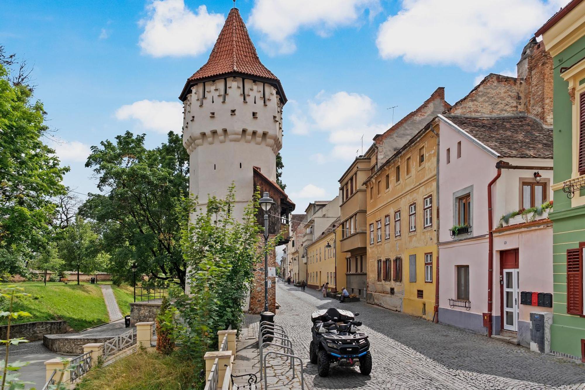 Gela'S Terrace Apartment Sibiu Exteriör bild